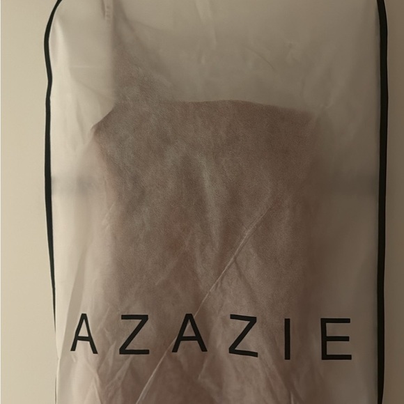 Azazie One-Shoulder Satin Dress in Rich Copper - Picture 5 of 9